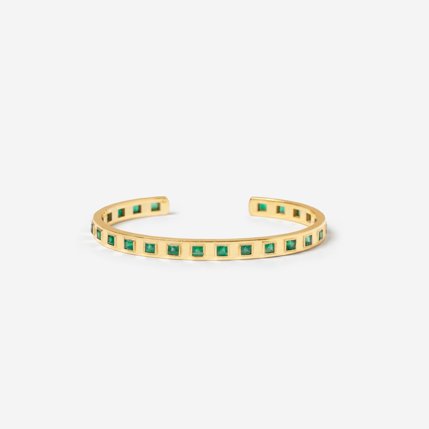Colombian Emerald Cuff