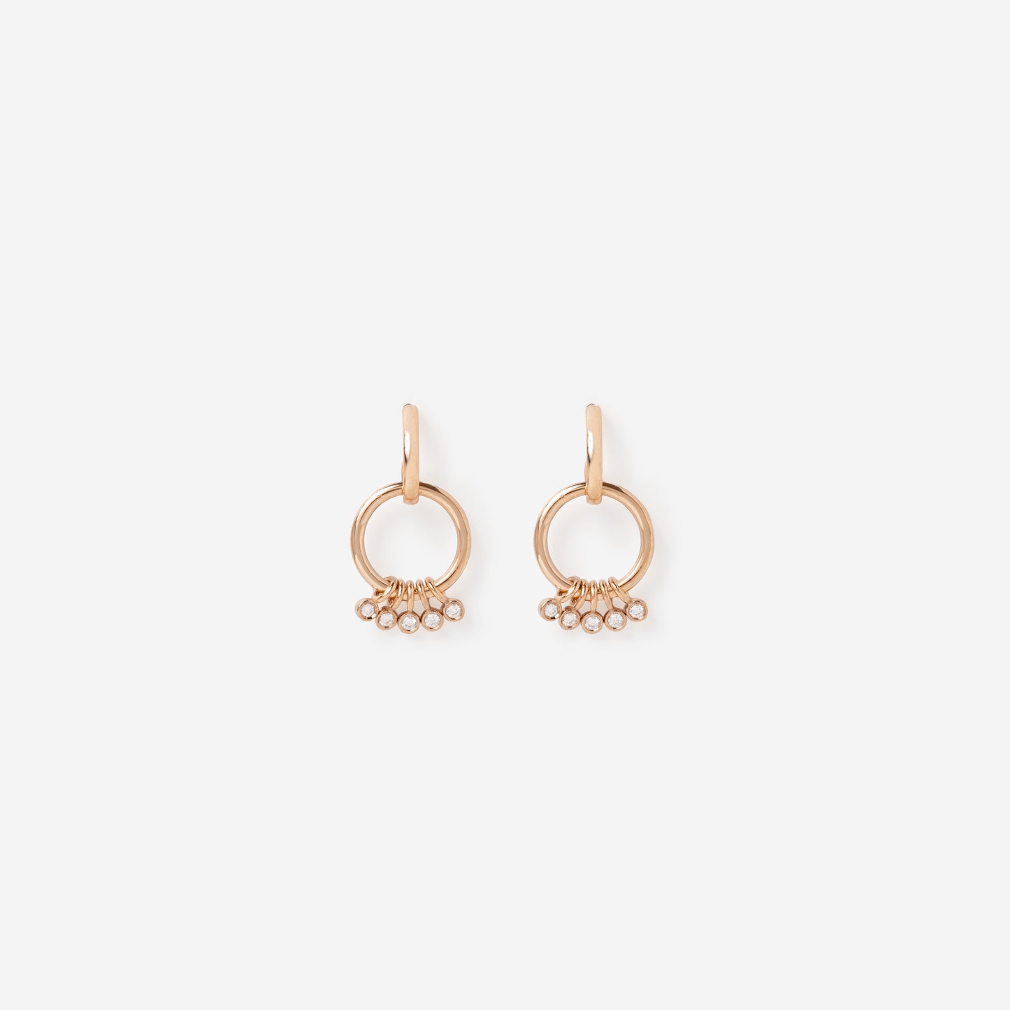 Donut Dangle Earrings